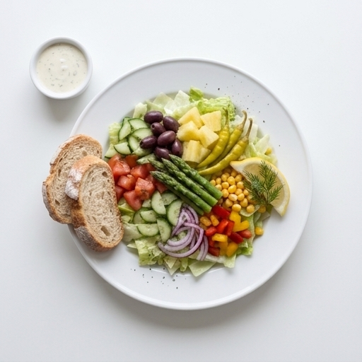 VEGETARISK SALLAD