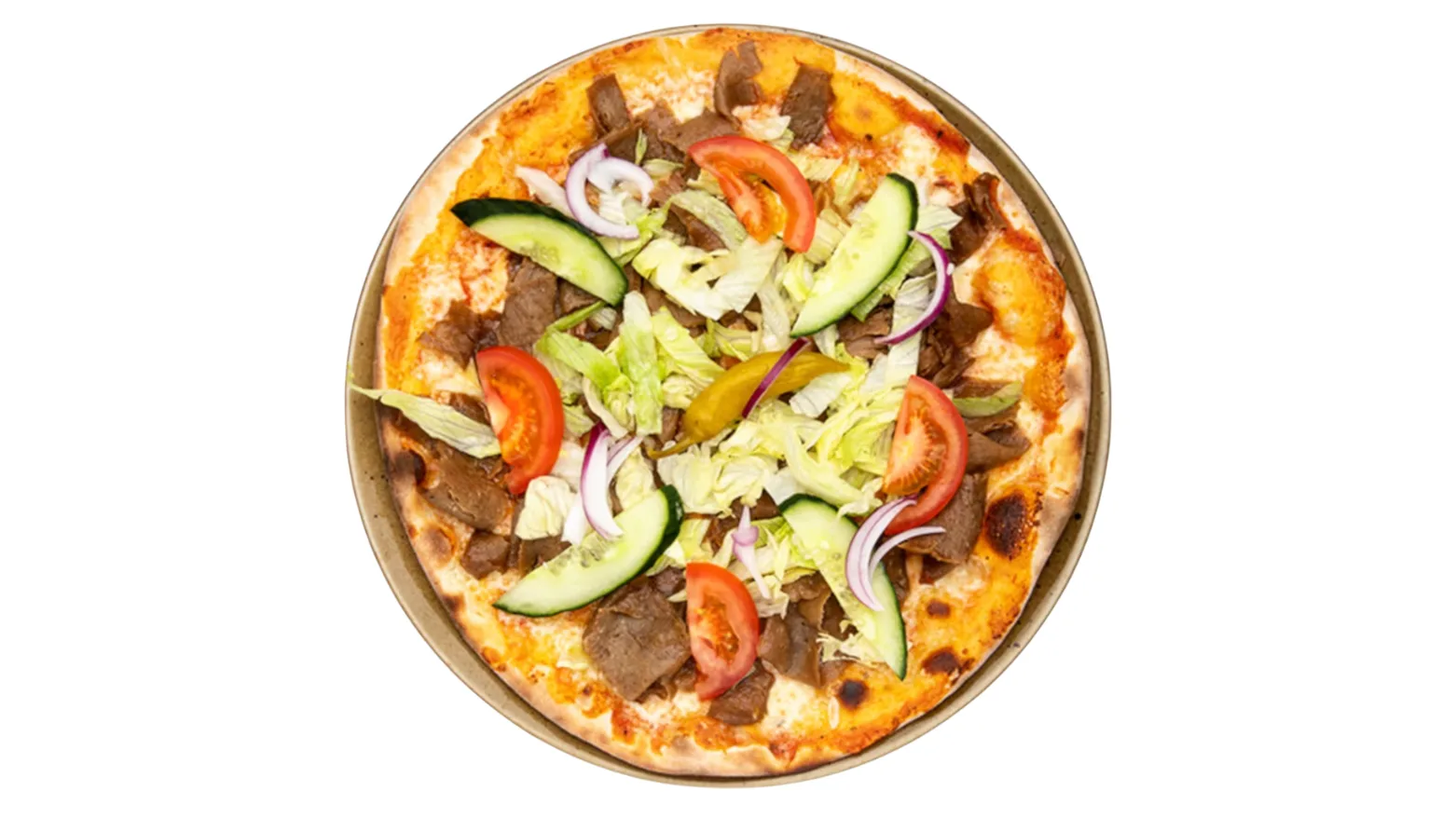 Veggie Kebabpizza Special