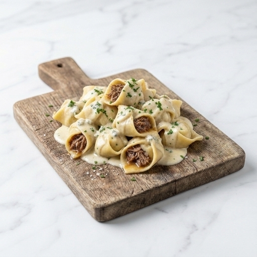 Pastaknyten med kalvbringa