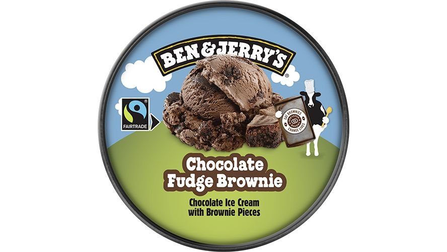Ben & Jerry's GLASS Chocolate Fudge Brownie 465 ml