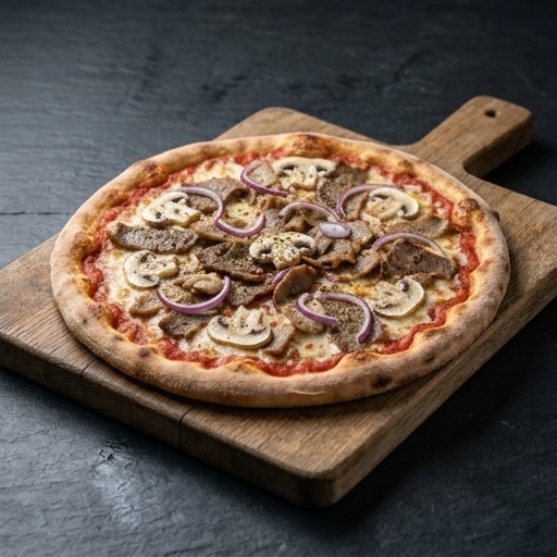 Amerikansk Kebabpizza