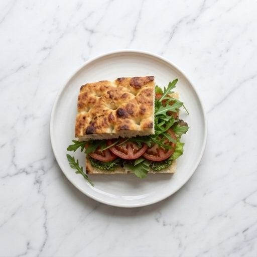 Focaccia Vegansk
