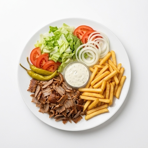 Kebabtallrik