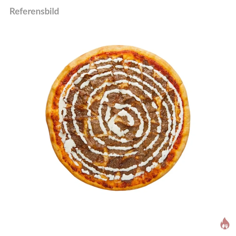 8. Kebab Pizza