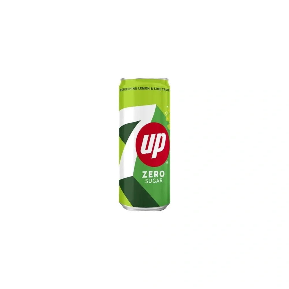 Läsk 7-UP Lemon & Lime Zero 33cl - 7Up
