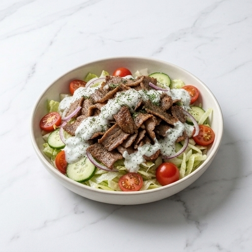 Kebabsallad