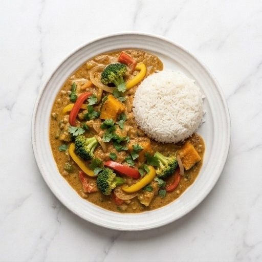 Vegetarisk Balti Curry