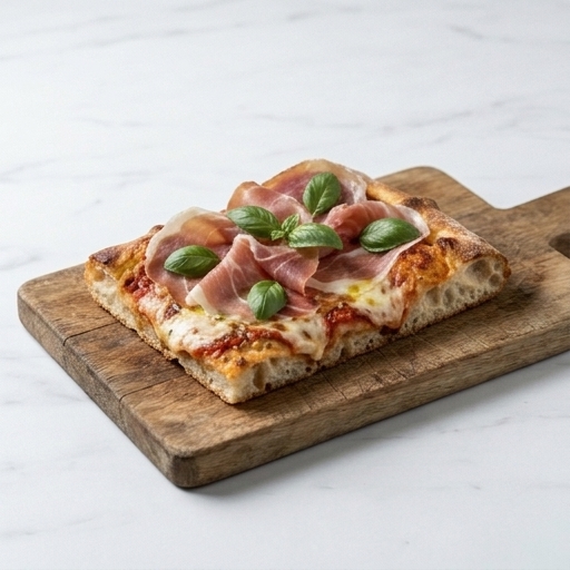 Pizza al taglio Parmaskinka