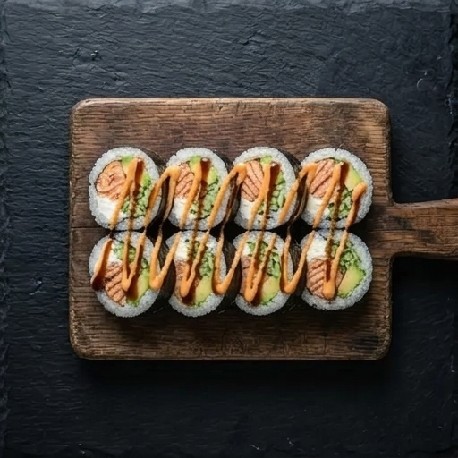 Grillad Lax Futomaki