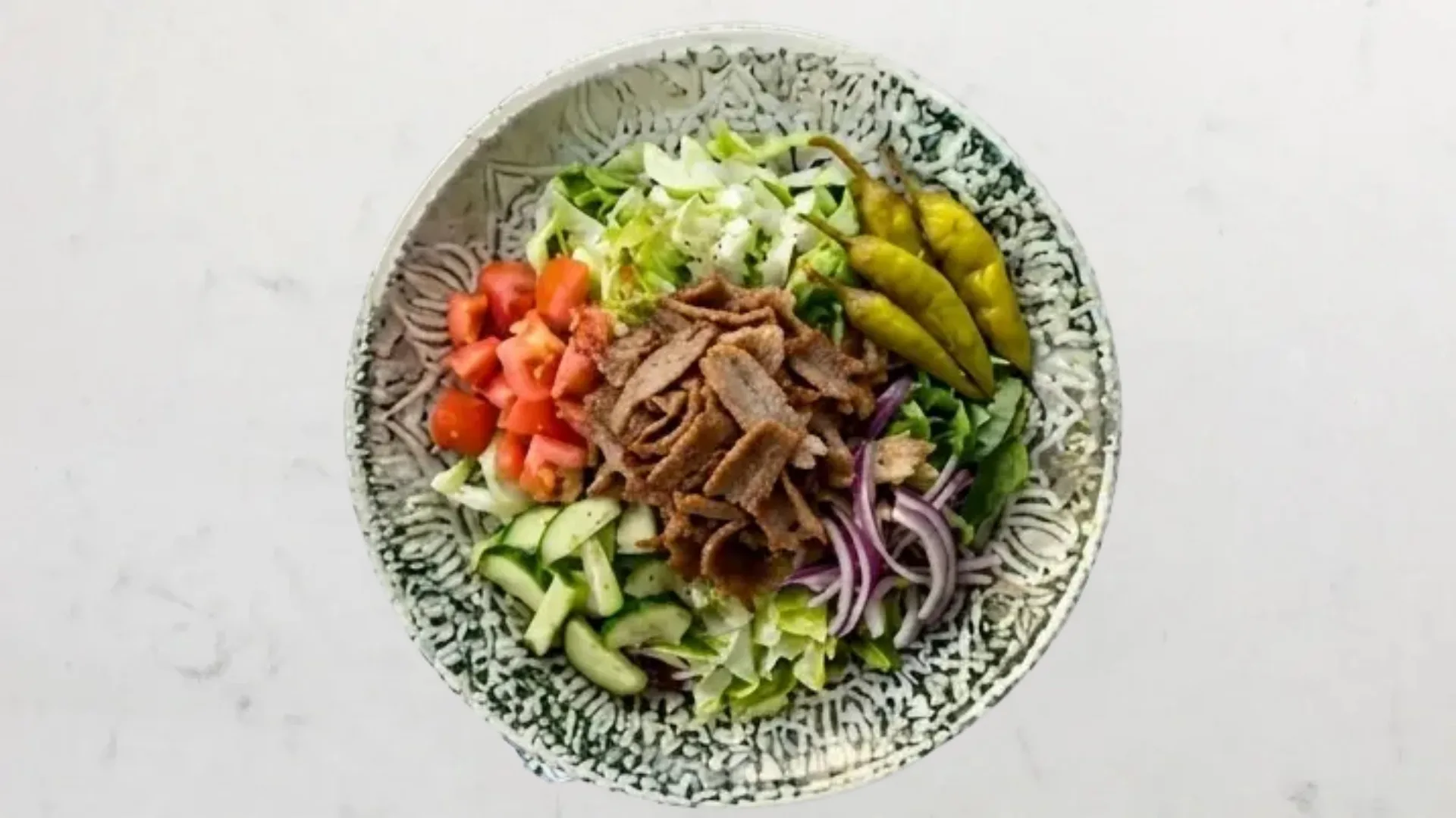 Kebabsallad