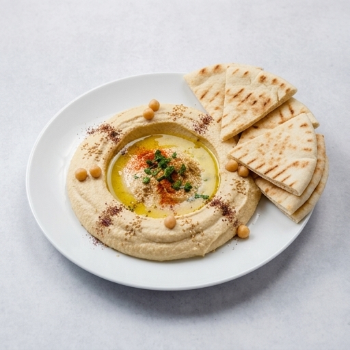 Hummus tallrik