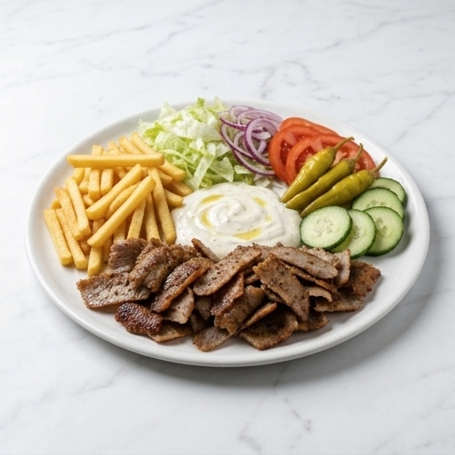 Kebabtallrik