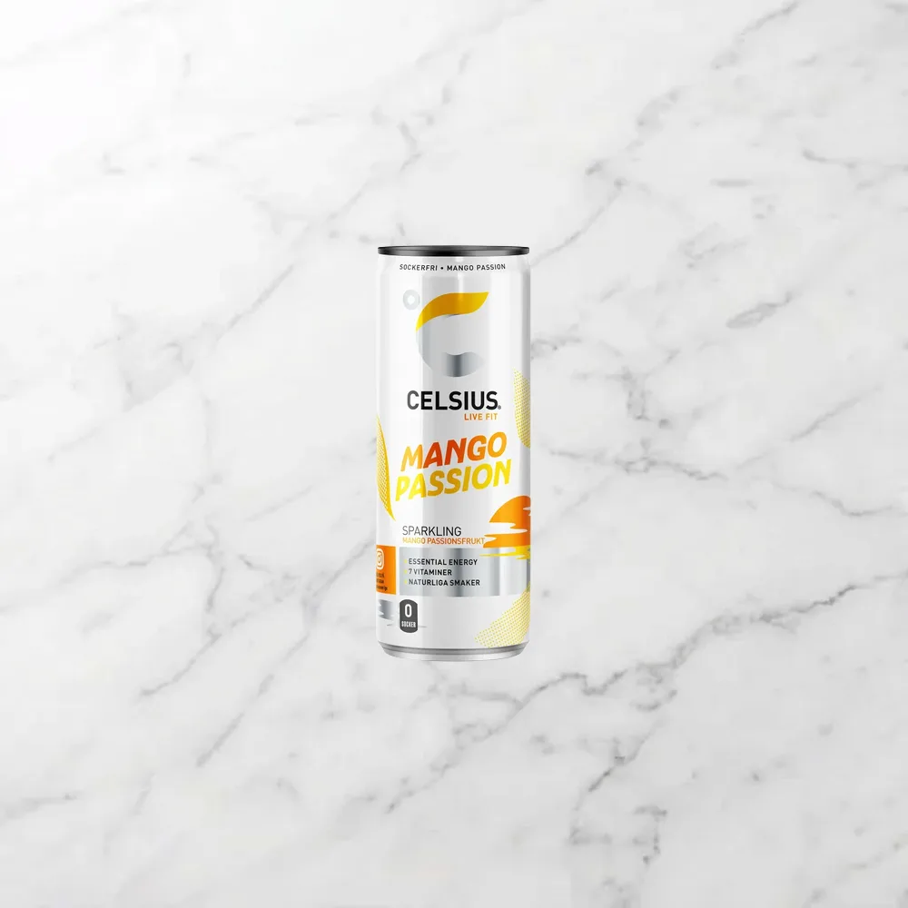 Celsius Mango & Passion 33cl