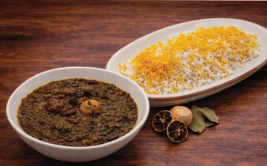 GHORMEH SABZI LUNCH