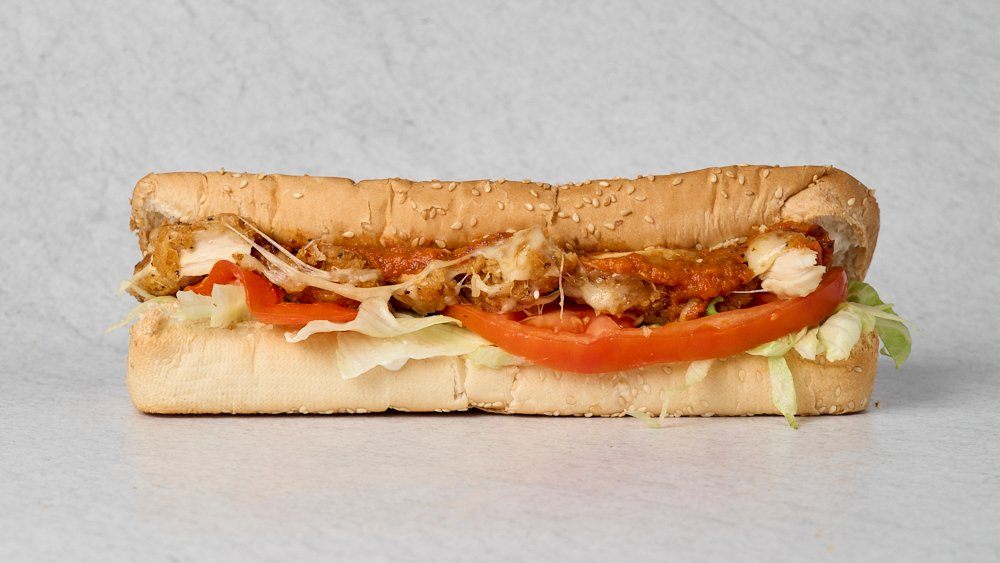Chicken Parmigiana Sub Meny