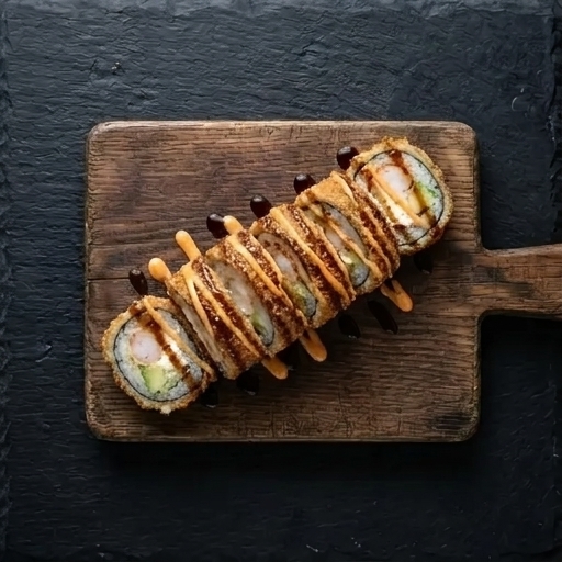 Friterad Hel Roll Räkor