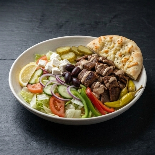 Kebabsallad