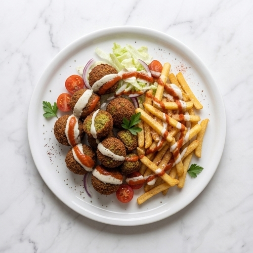 Falafeltallrik