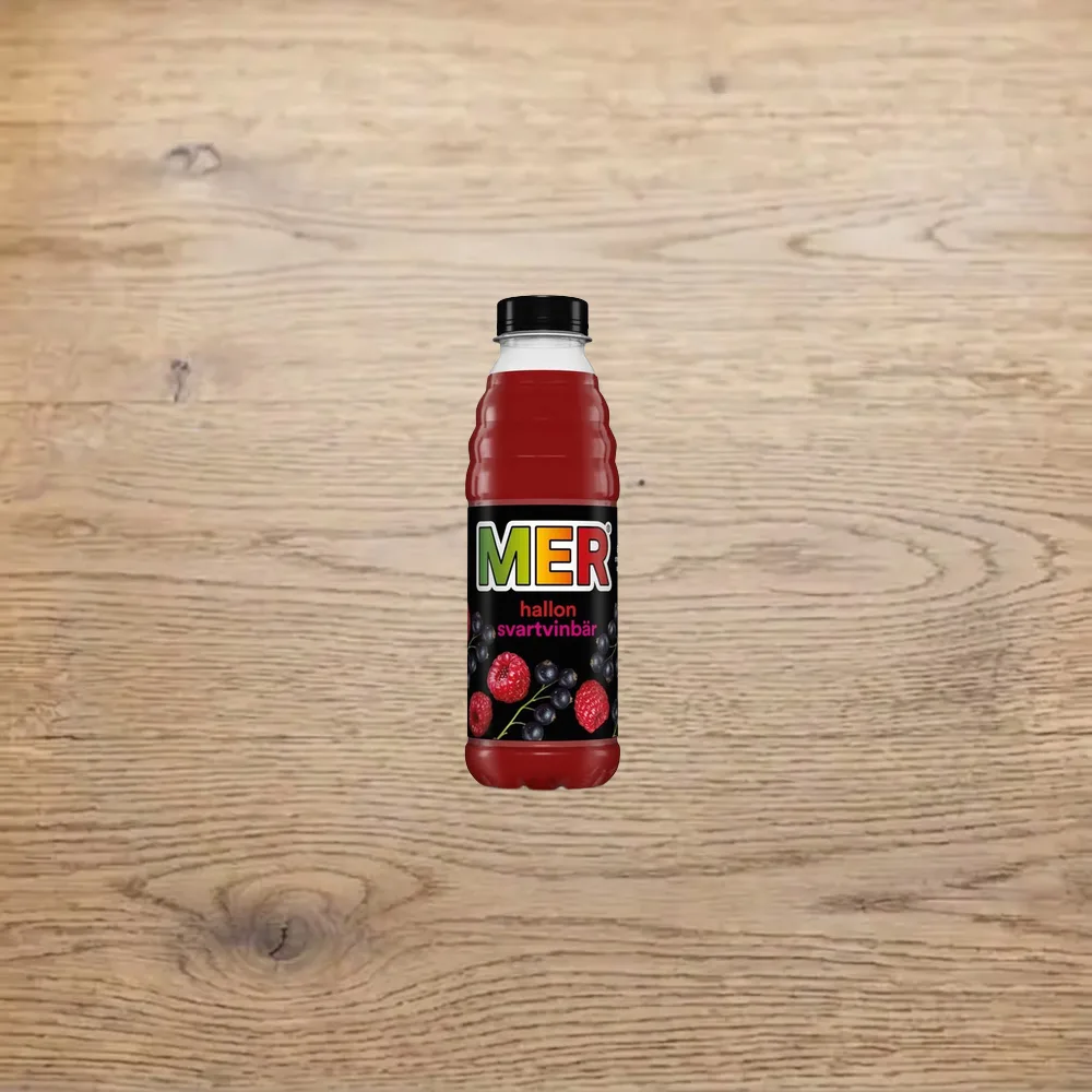 Mer Hallon Svartvinbär 50 cl