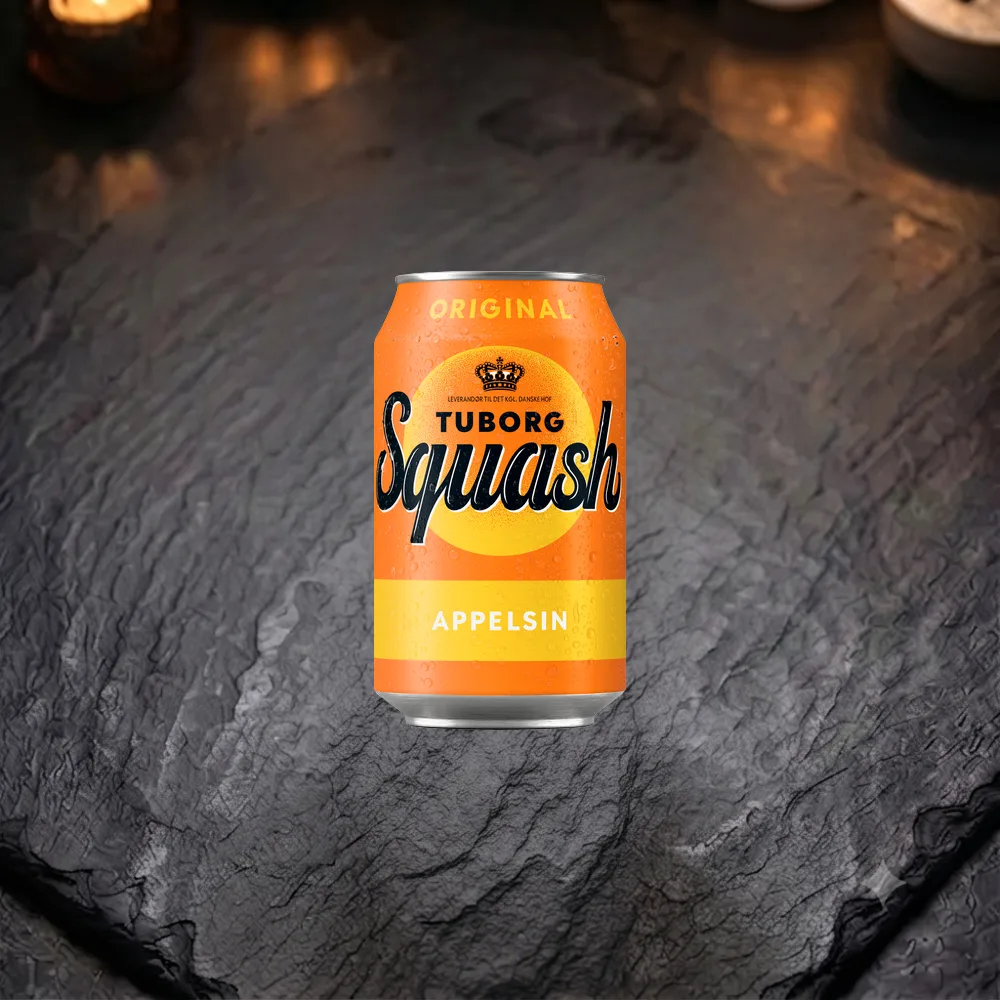 Squash Appelsin 33cl
