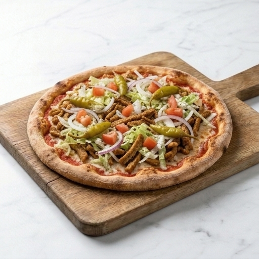 Vegan Kebabpizza Special