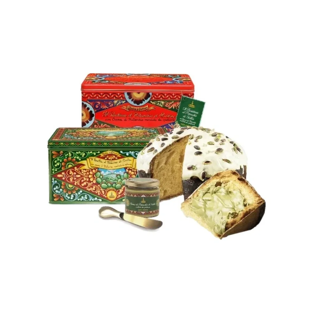 Dolce & Gabbana - Fiasconaro Panettone pistacchio 600g DG