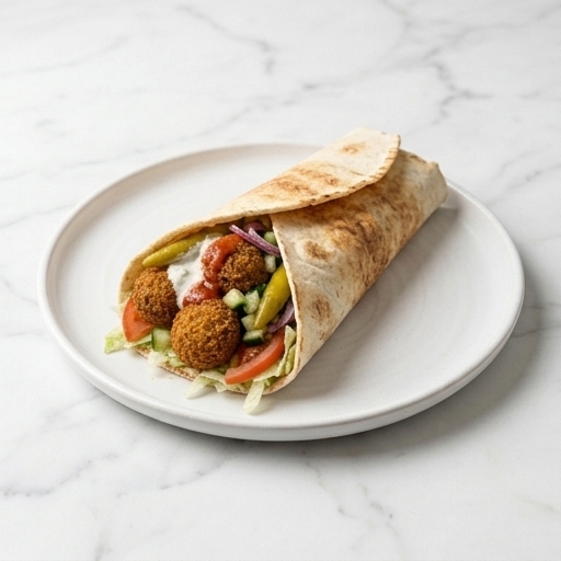 Falafelrulle XL