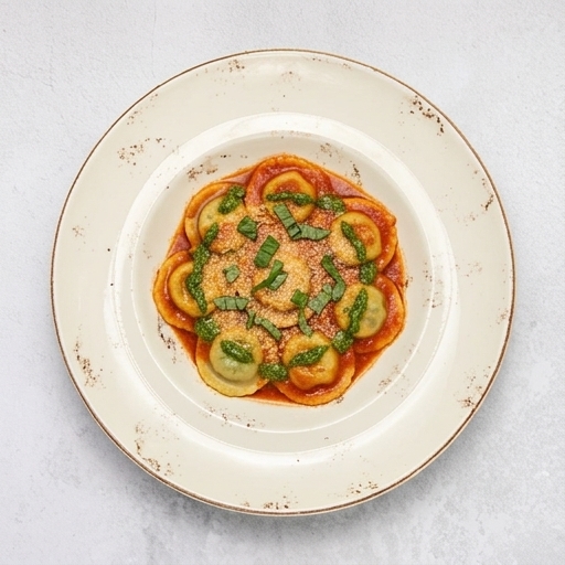Ravioli Ripieni di Ricotta e Spinaci