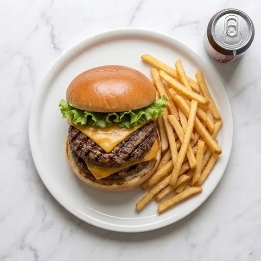 Double Burger Meny 90 g