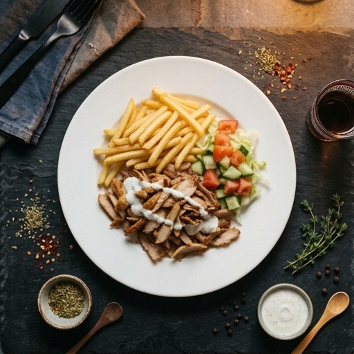 Barn Kebabtallrik