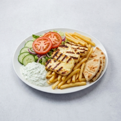 Halloumi tallrik