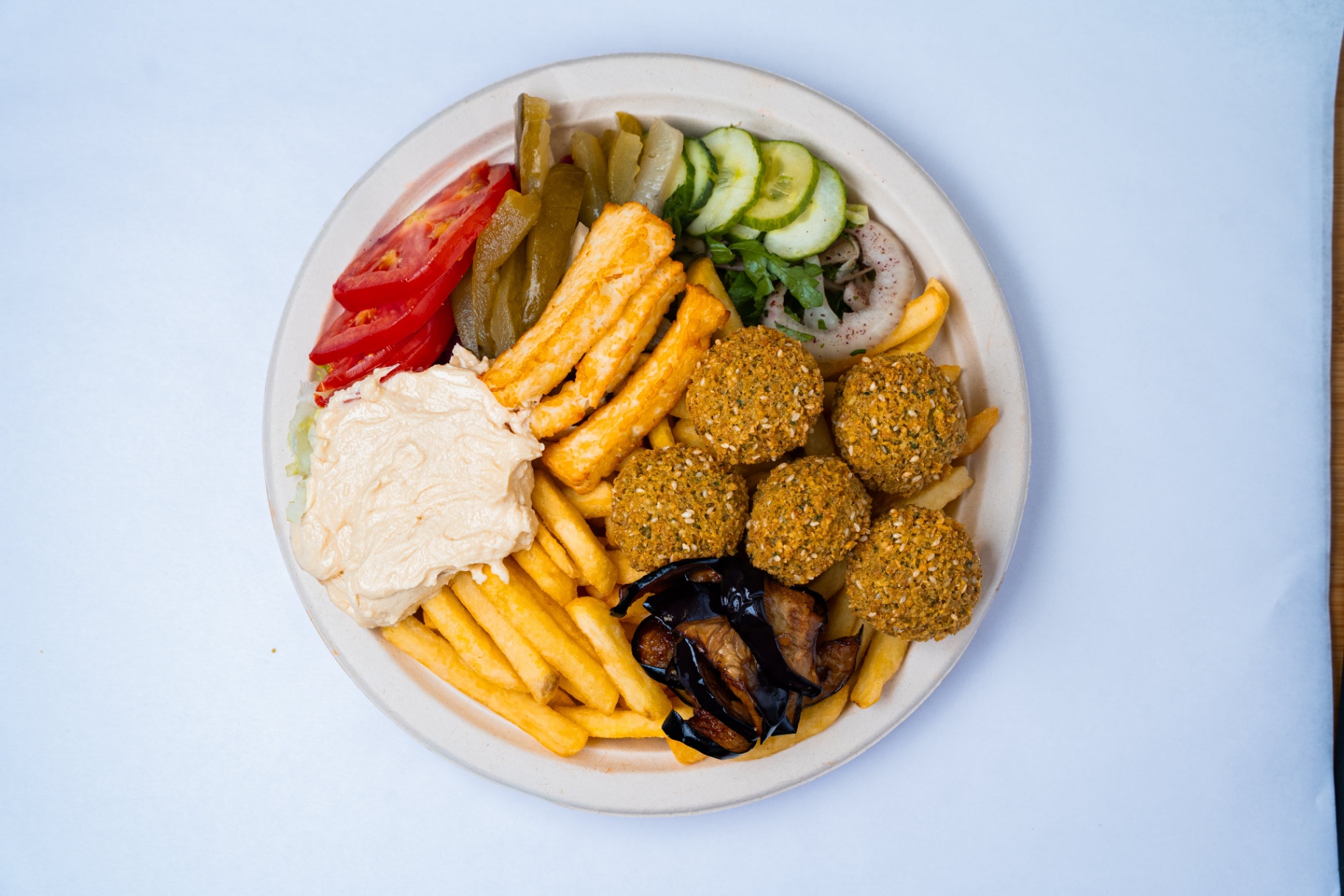 Veggietallrik