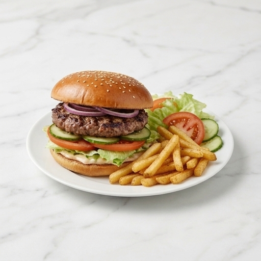 Hamburgertallrik 150 g