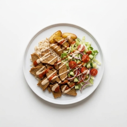 2. Vegan Kebab Tallrik