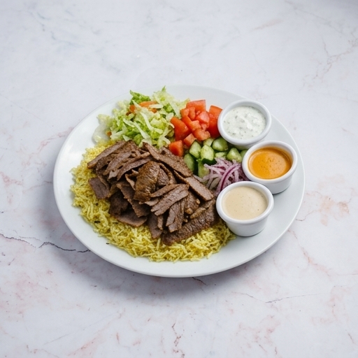 Shawarma tallrik