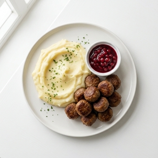 KÖTTBULLAR MED MOS