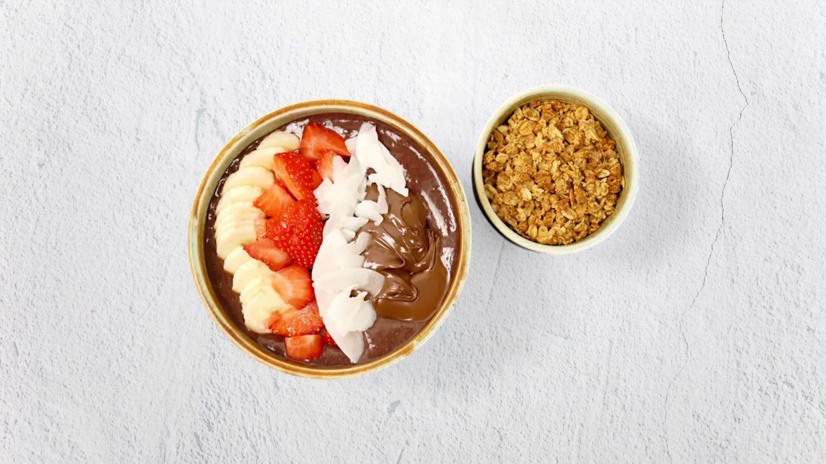Brazilian Bowl med Nutella (Large Size)