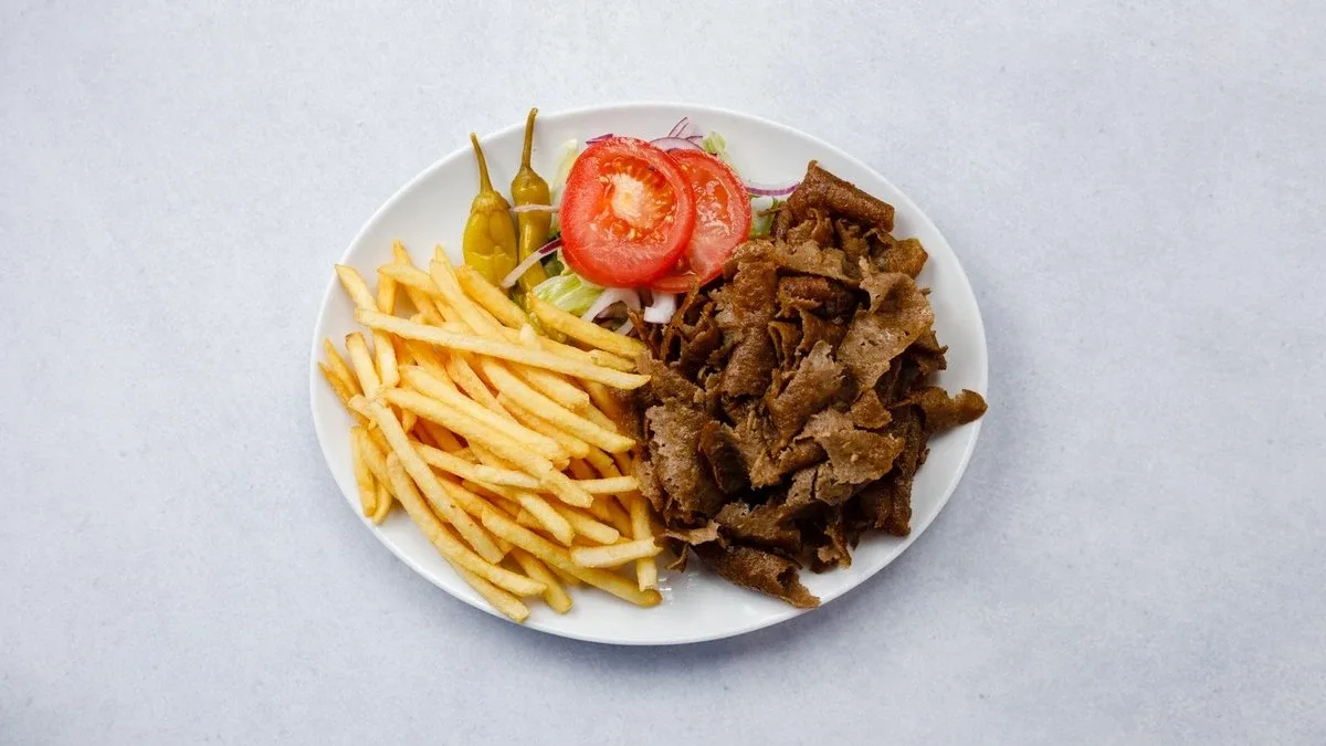 Kebabtallrik (döner)