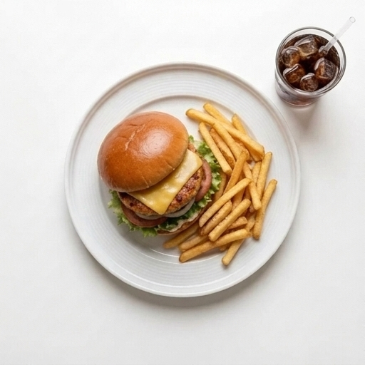 4. Vegan Kyckling Hamburgare Meny