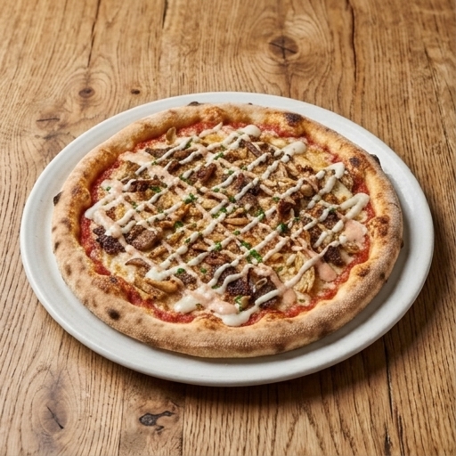 Shawarma pizza