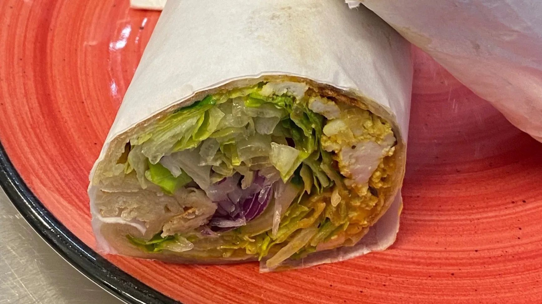 Paneer Bhurji Wrap