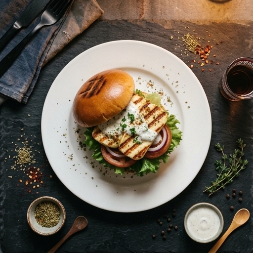 Halloumi Burgare