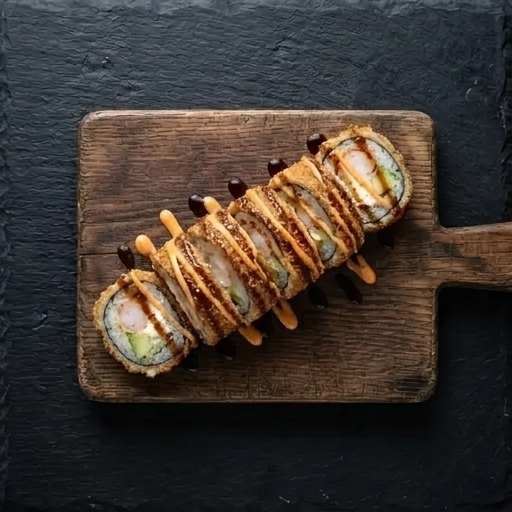 Sandwich Sushi Hel Friterad