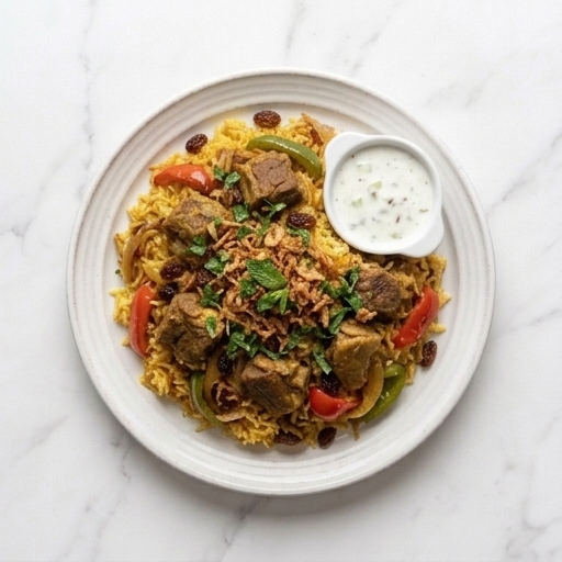 Lamm Biryani