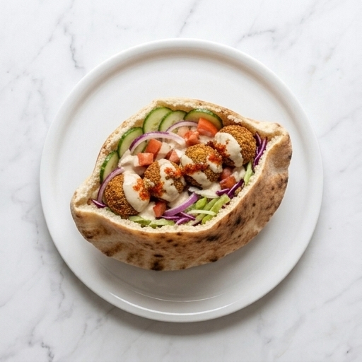Falafel med Pitabröd