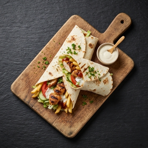BBQ Kycklingspett Rulle (Special)