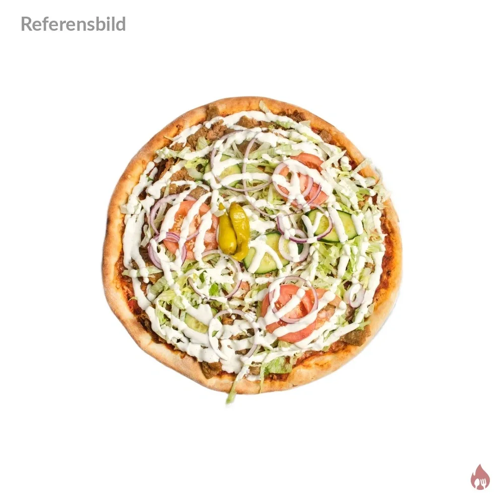 28. Kebab Pizza Special