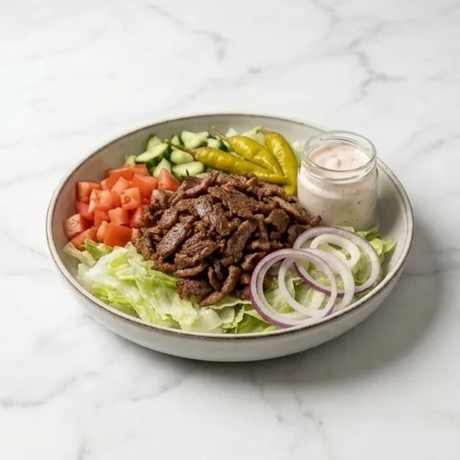 Kebabsallad