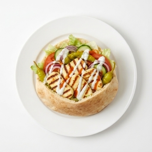 HALLOUMI I PITABRÖD