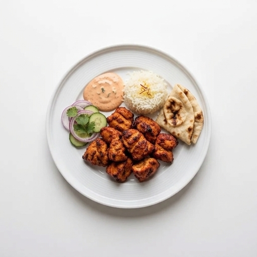 4. Tandoori Kyckling Tallrik